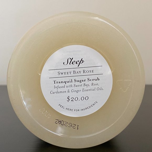 Bath & Body Works Aromatherapy SWEET BAY ROSE Tranquil Sugar Body Scrub *RARE* - Picture 9 of 9